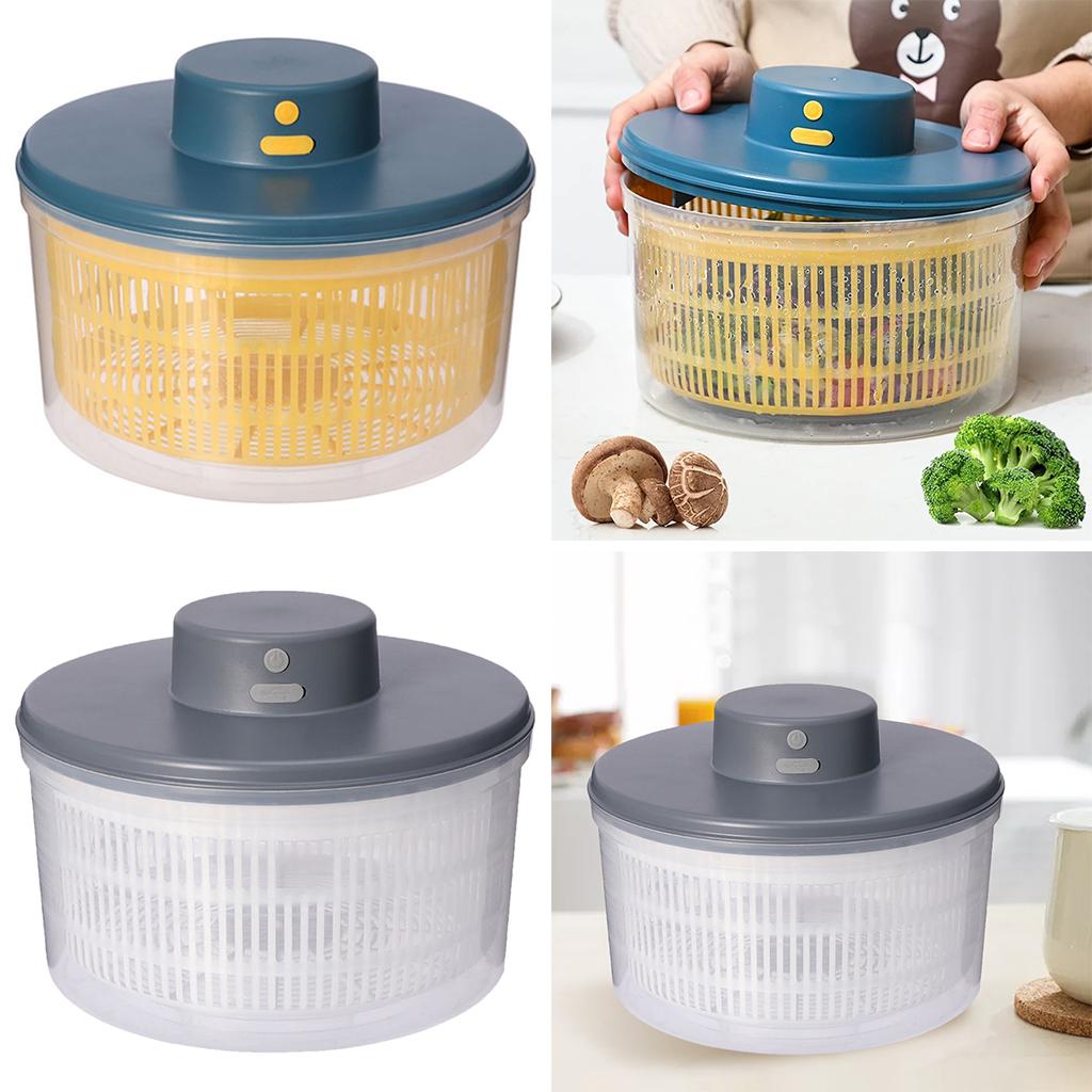 Salad Spinner - Convenient Electric Salad Spinner Quick Dry