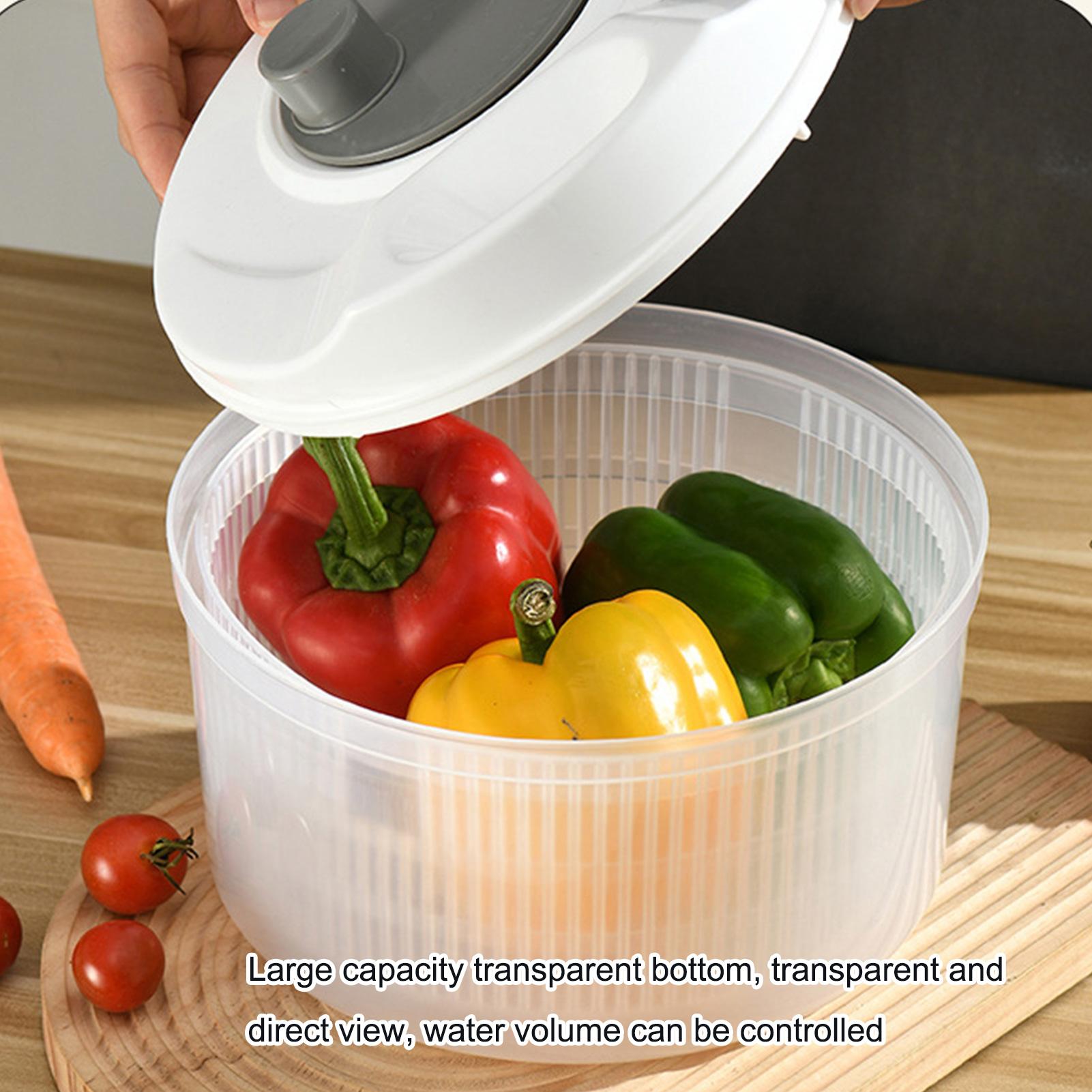 Salad Spinner - Salad Spinner Fruit Rinser Strainer Container