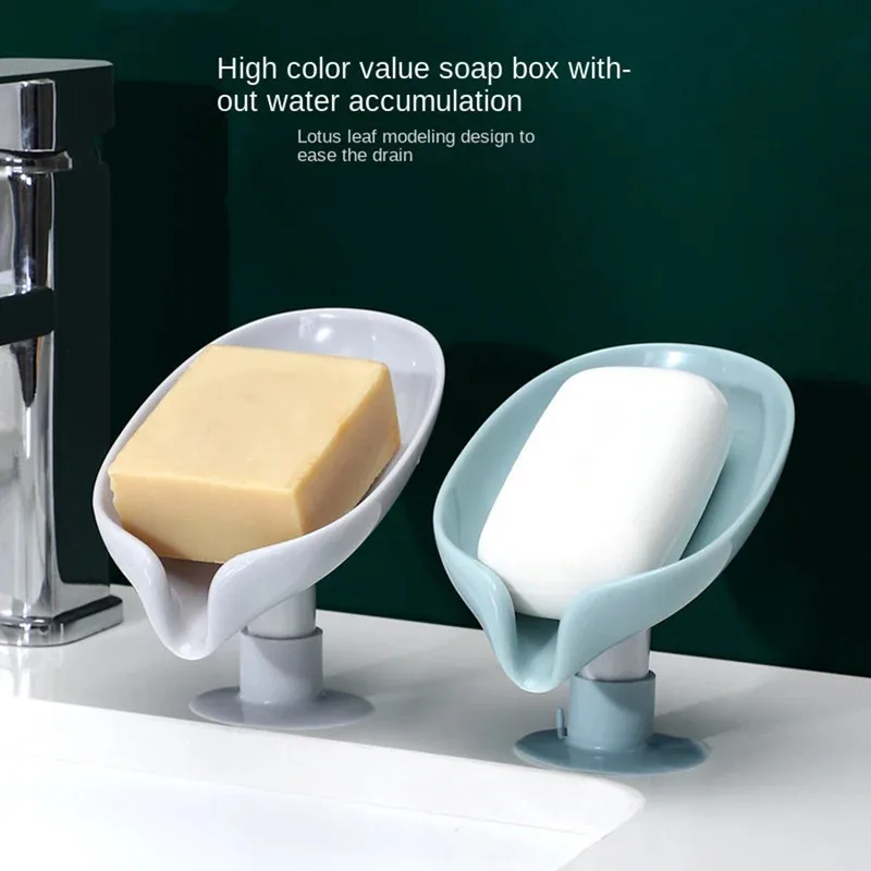 Drain Soap Holder Leaf Shape S - Kitchen Gadgets Gifts ulasan dan harga