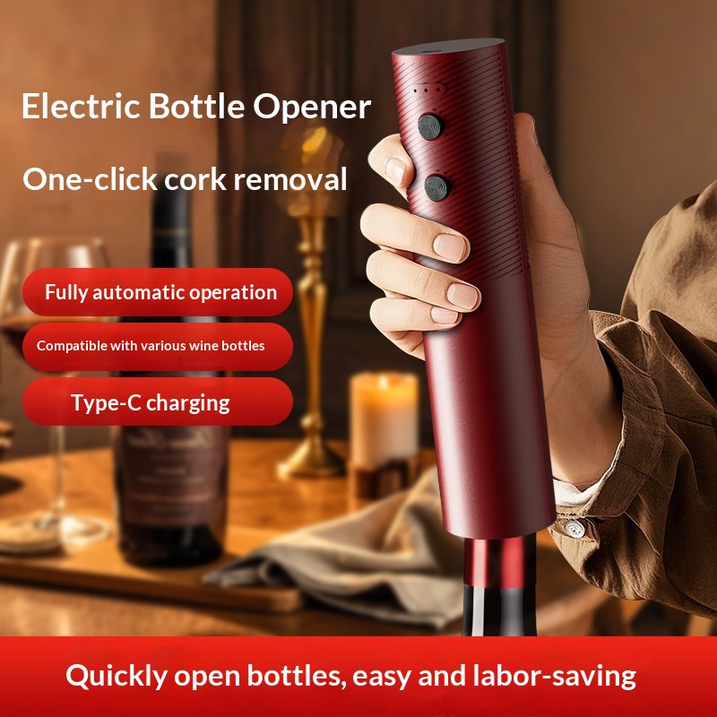 Electric Wine Bottle Opener Re - Kitchen Gadgets Gifts ulasan dan harga