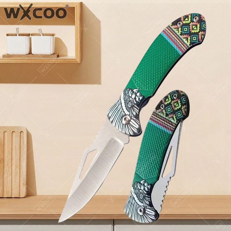 WXCOO Folding Knife Stainless  - Kitchen Gadgets Latest ulasan dan harga