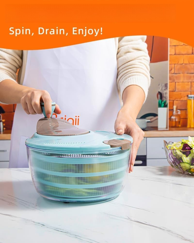 4.24 Quart Salad Spinner, prac - Salad Spinner ulasan dan harga