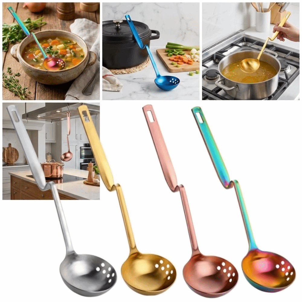 Z-shaped Hot Pot Spoon Long Ha - Kitchen Gadgets With Z ulasan dan harga