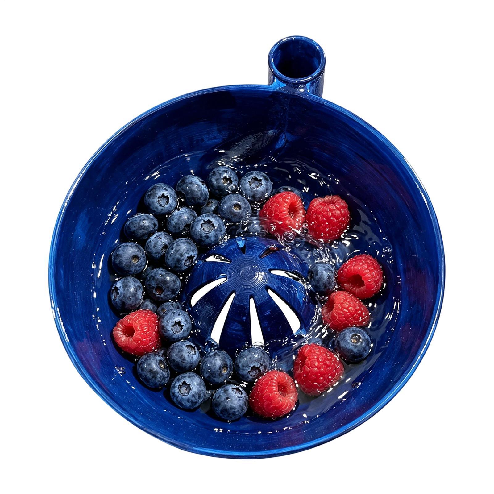 Self Rotating Berry Washer Spi - Salad Spinner ulasan dan harga