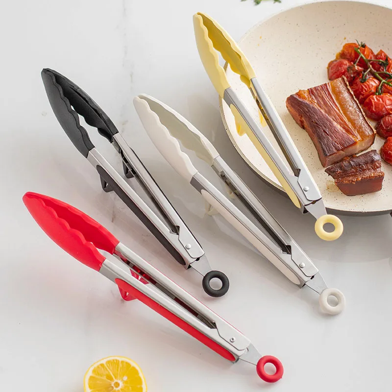 10-inch Food Tong Silicone Non - Kitchen Gadgets Under $10 ulasan dan harga