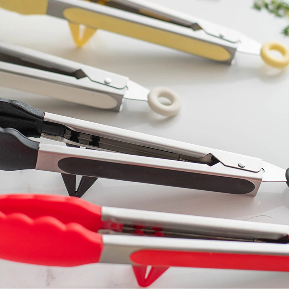 10-inch Food Tong Silicone Non - Kitchen Gadgets Under $10 ulasan dan harga