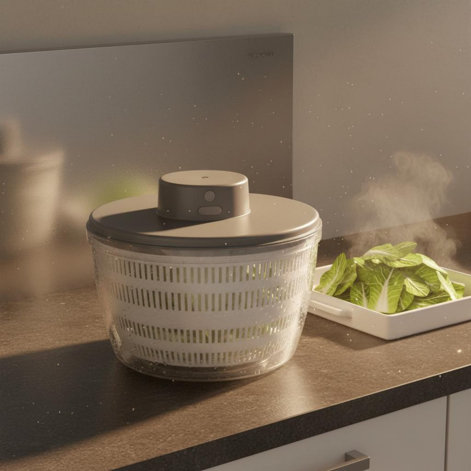 Electric Salad Dryer Multi-Fun - Salad Spinner ulasan dan harga
