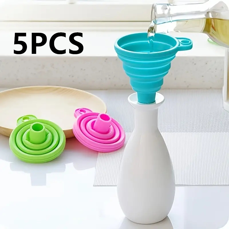 Silicone Folding Funnel Multif - Kitchen Gadgets Latest ulasan dan harga
