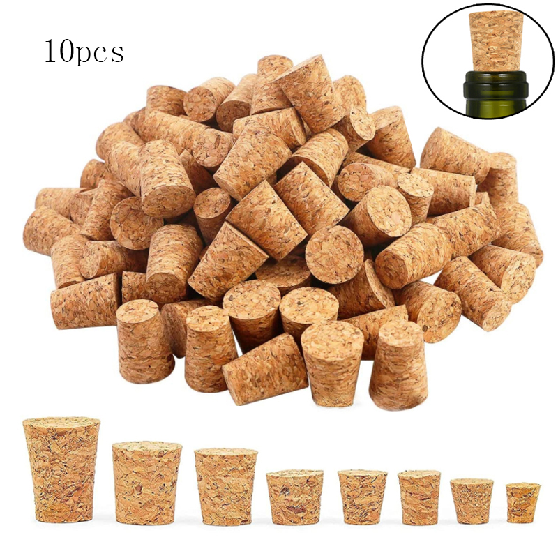 5/10 Pcs Wine Corks Wine Stopp - Kitchen Gadgets Under $10 ulasan dan harga