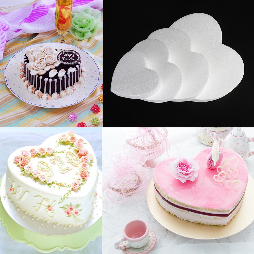 4/6/8/10 inch Heart/Round  Sha - Kitchen Gadgets Under $10 ulasan dan harga