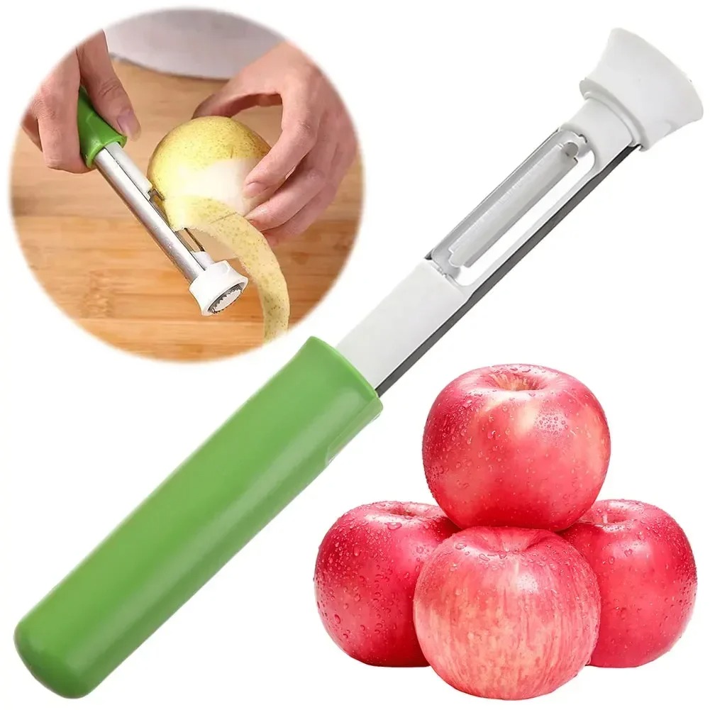2025 New 2 in 1 Apple Peeler T - Kitchen Gadgets Of 2025 ulasan dan harga