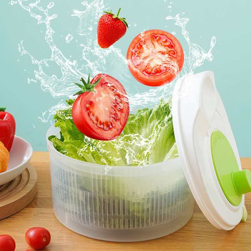 1set Household Multi-functiona - Salad Spinner ulasan dan harga