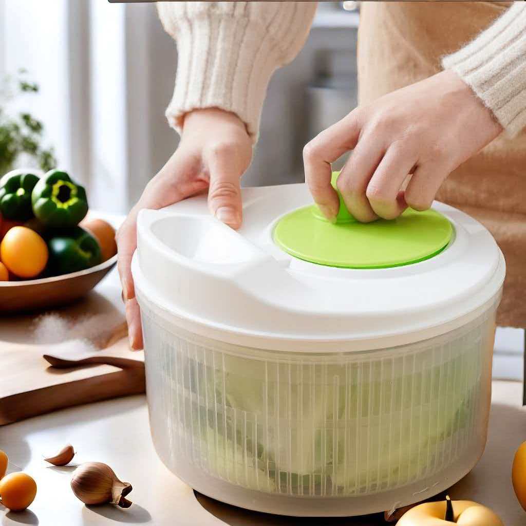 1set Household Multi-functiona - Salad Spinner ulasan dan harga