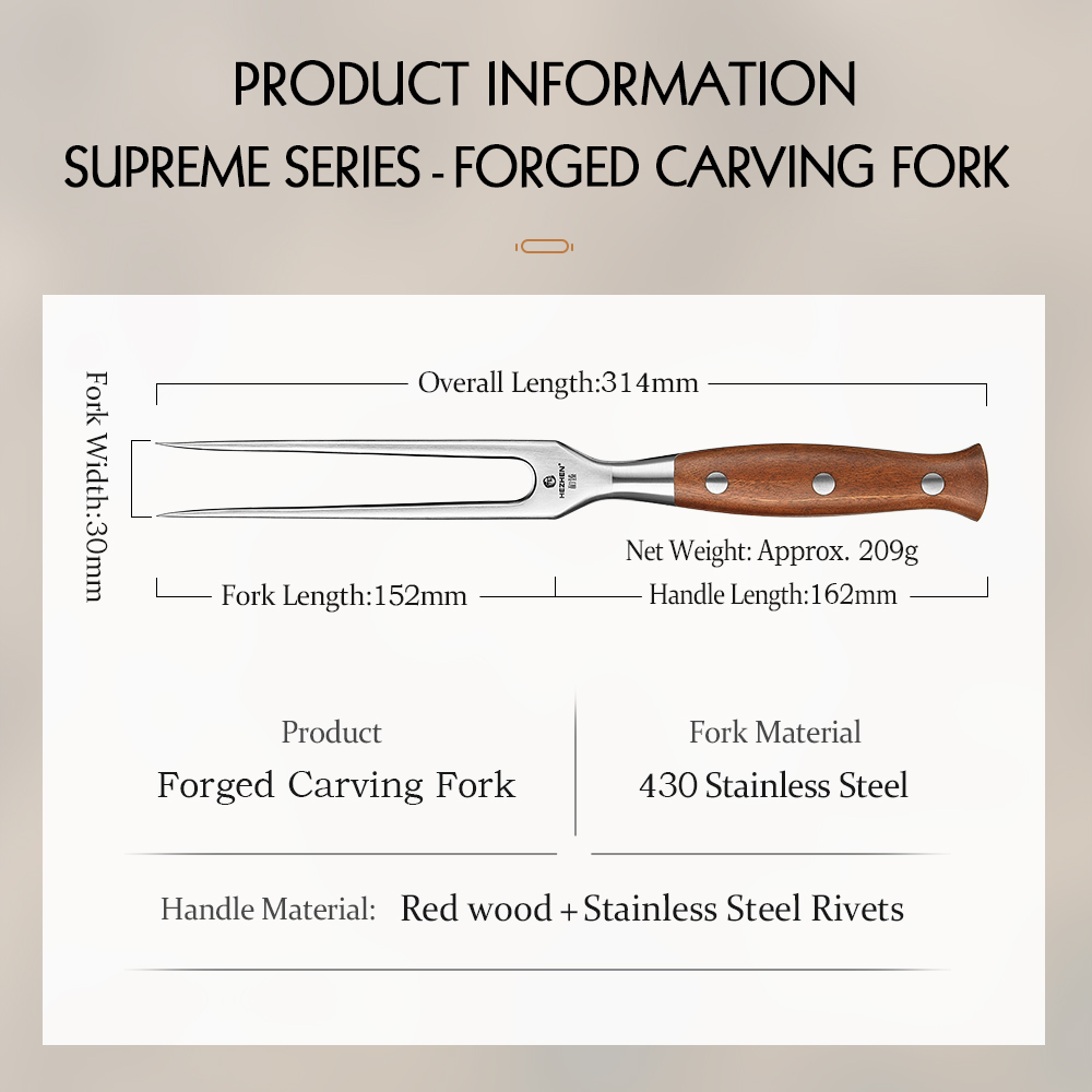 HEZHEN Barbecue Fork German St - Kitchen Gadgets Gifts ulasan dan harga