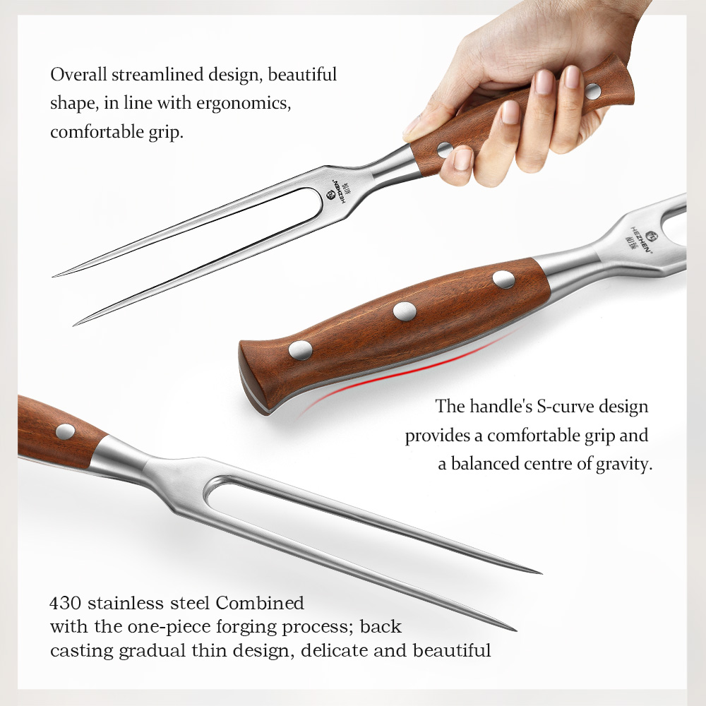 HEZHEN Barbecue Fork German St - Kitchen Gadgets Gifts ulasan dan harga