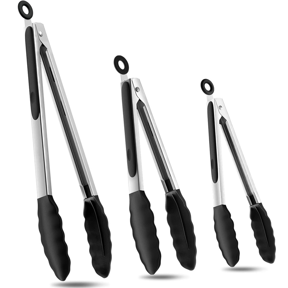 Silicone BBQ Grilling Tongs Ki - Kitchen Gadgets Gifts ulasan dan harga