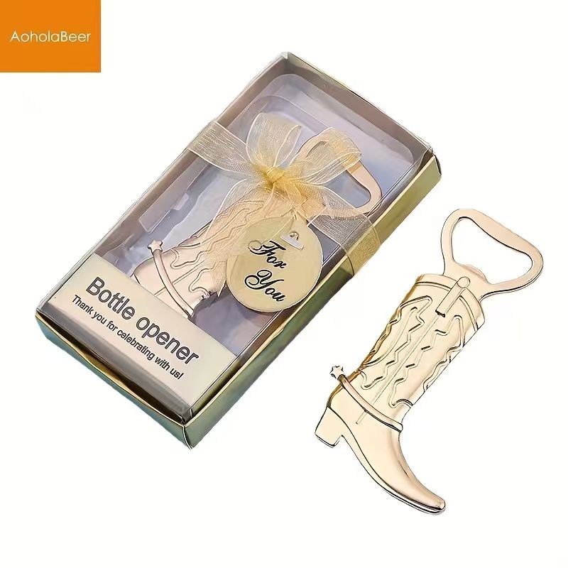 4pcs Boot Bottle Opener with P - Kitchen Gadgets Presents ulasan dan harga
