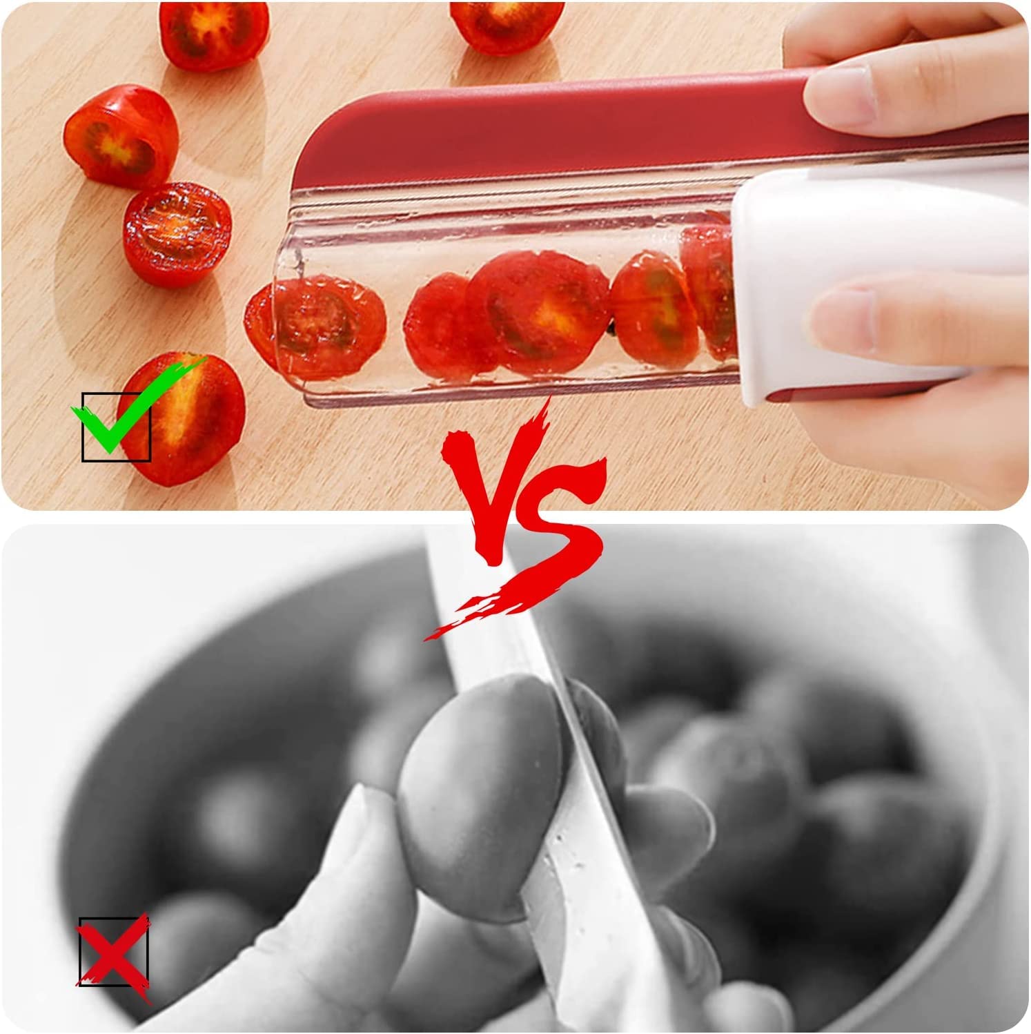 Tomato Grape Cherry Slicer Fru - Salad Spinner ulasan dan harga