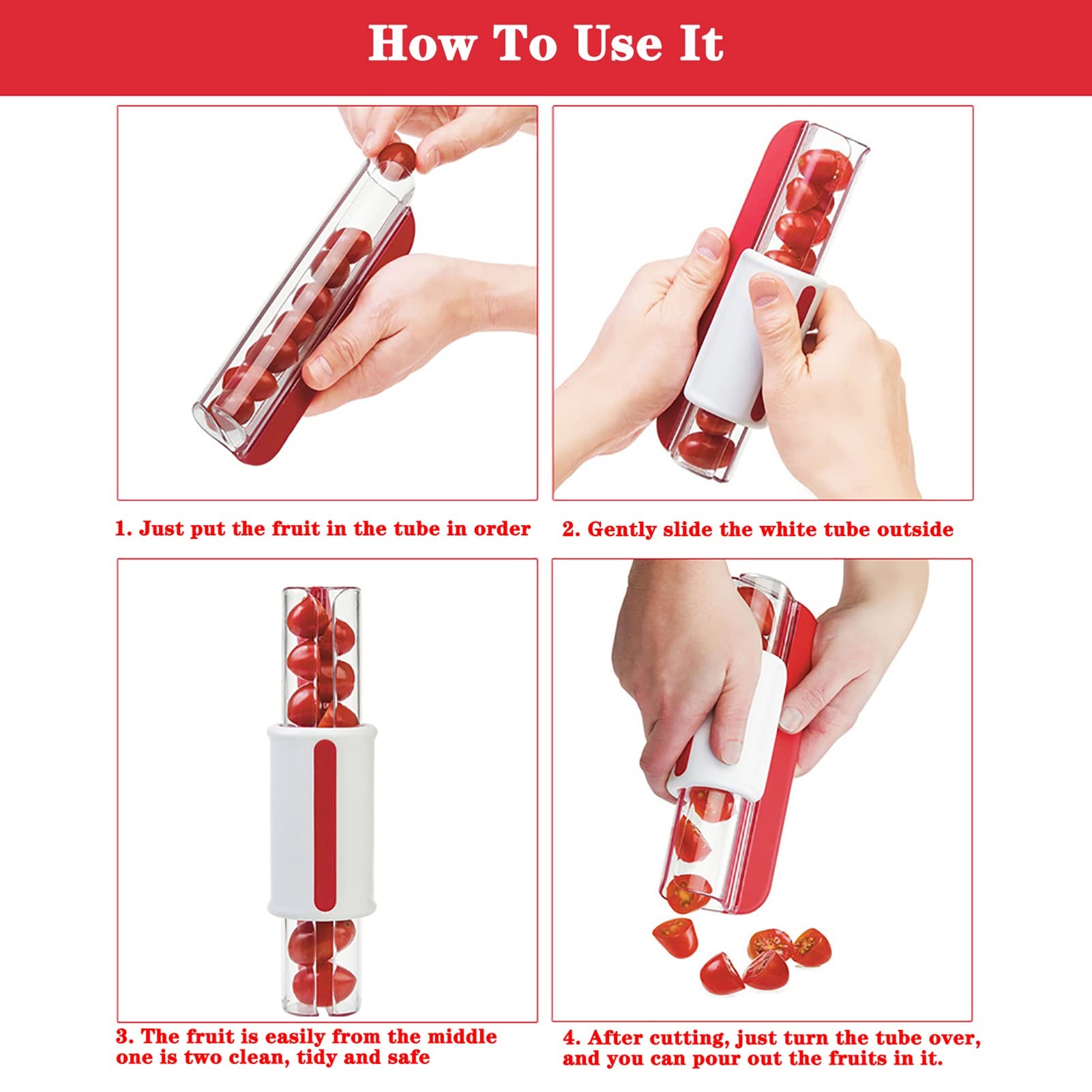 Tomato Grape Cherry Slicer Fru - Salad Spinner ulasan dan harga